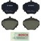 Bosch Quietcast Disc Disc Brake Pads, Bp518A BP518A - alternate 1